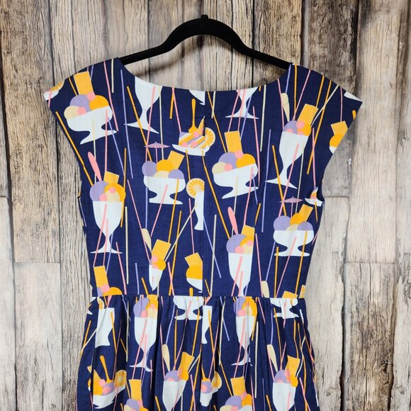 Emily and Fin MEGAN Dress in Ice Cream Sundaes - S - Picture 8 of 14